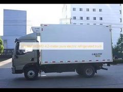 Sinotruk HOWO 4.2미터 순수 전기 냉동 트럭